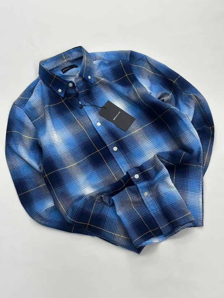 Blue Check Shirt (S)